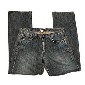 Lucky Brand Jeans Mens 33 Regular Blue Vintage Straight Jean Med Wash USA